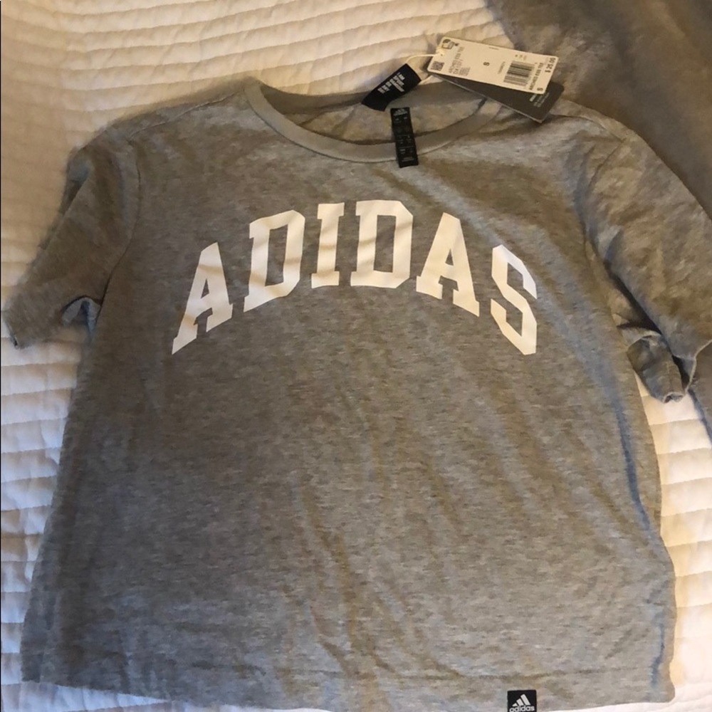 Adidas top workout shirt